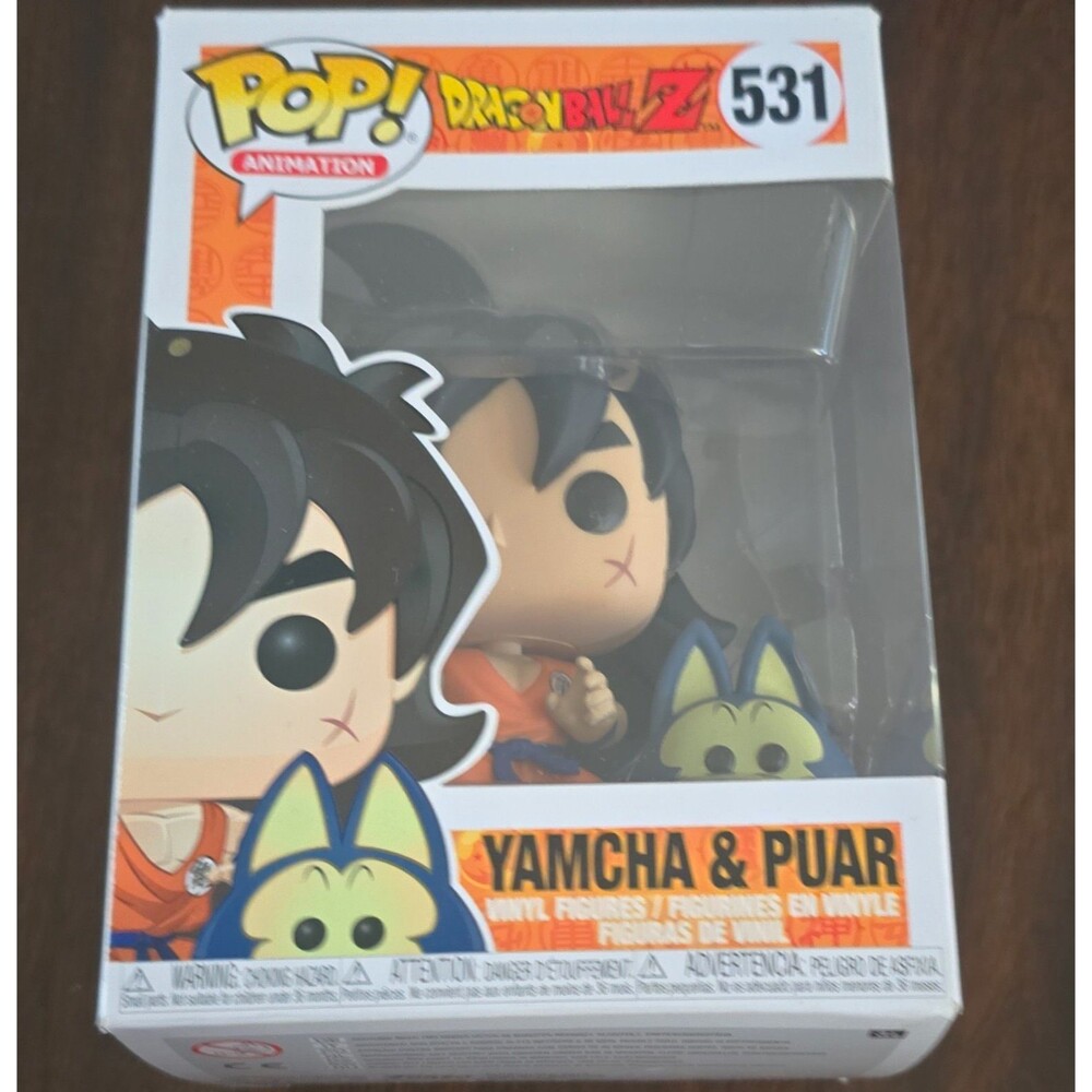 Funko Pop! Animation Dragon Ball Z Yamcha & Puar #531 Vinyl Figure